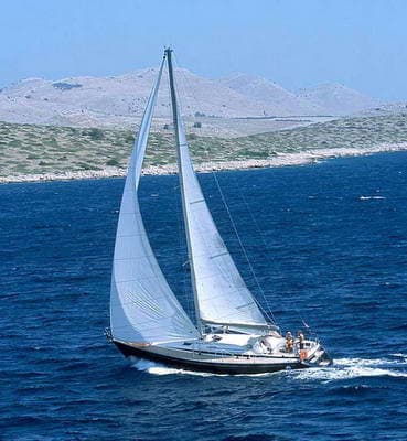 FIU anchored in the Kornati islands